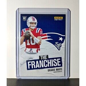 Drake Maye Rookie 2024 Panini The Franchise NFL #4 Football Panthers 1 of 319